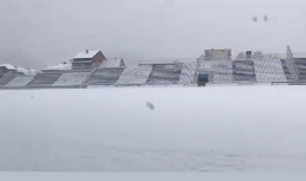 Neverovatna mećava zatrpala Gradski stadion, odložen meč sa Smederevom (VIDEO)