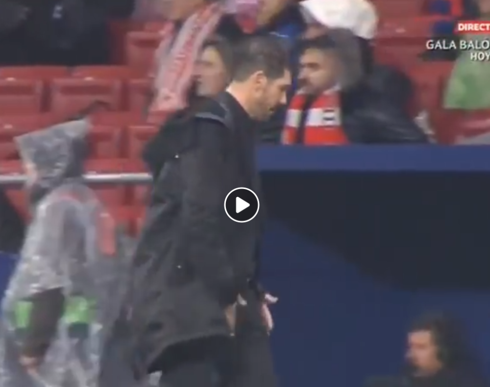 Dijego Simeone uradio pored klupe ono što biste poslednje očekivali! Ovo se njemu ne dešava (VIDEO)