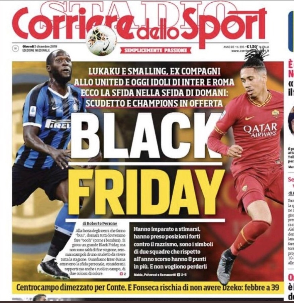 Skandalozna naslovna strana kultnog "Corriere dello Sport" (FOTO)