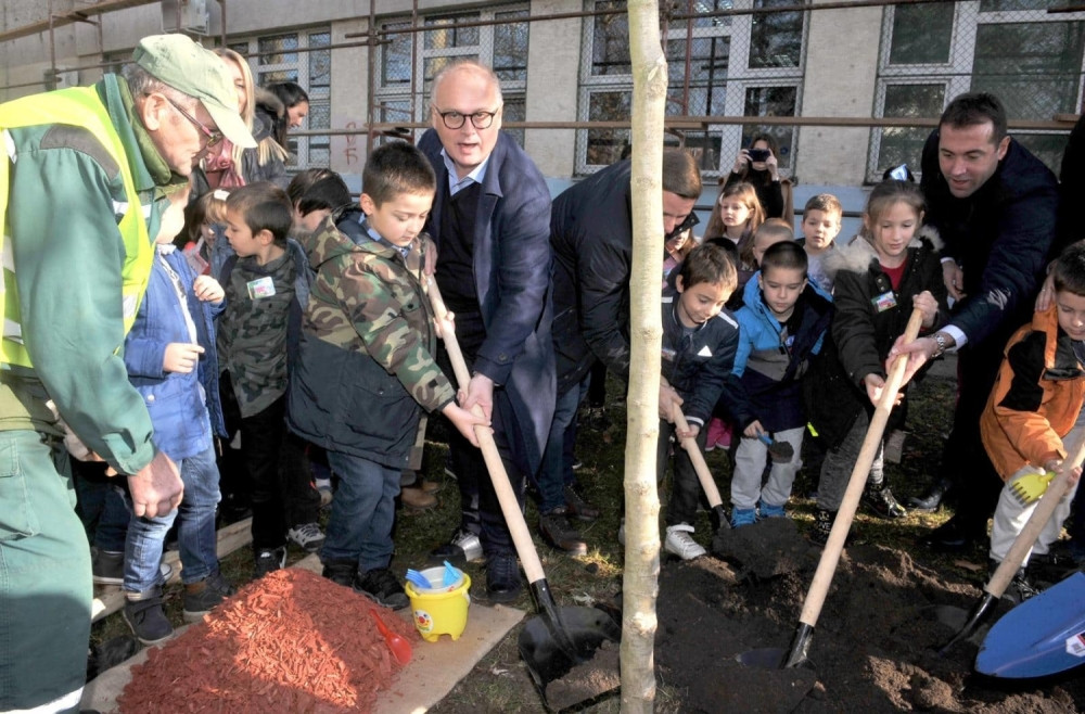 Počela akcija "Drvo generacije" u Beogradu!