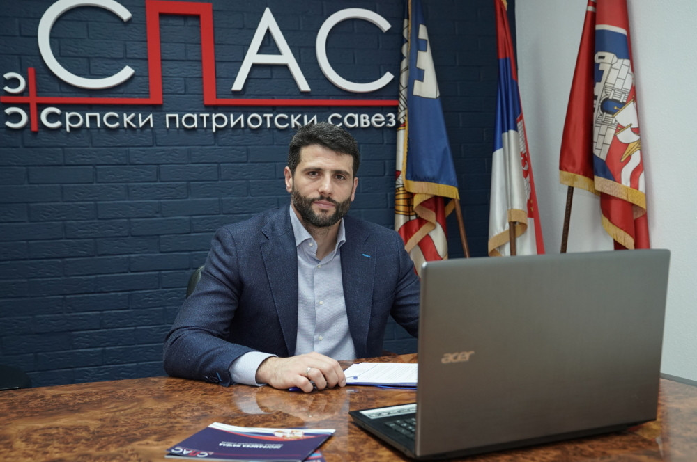 Aleksandar Šapić, lider Srpskog patriotskog saveza, o opasnim naslovnicama i atmosferi pred predstojeće izbore