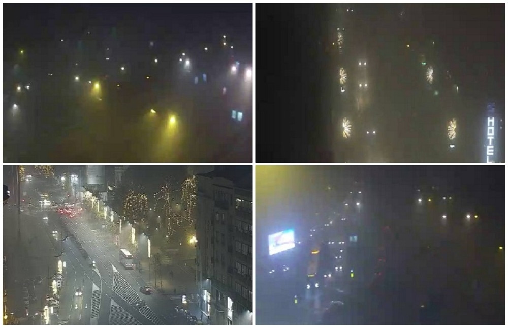 Ne vidi se prst pred okom, zastrašujuće jeziva magla okovala Beograd i Srbiju (FOTO)