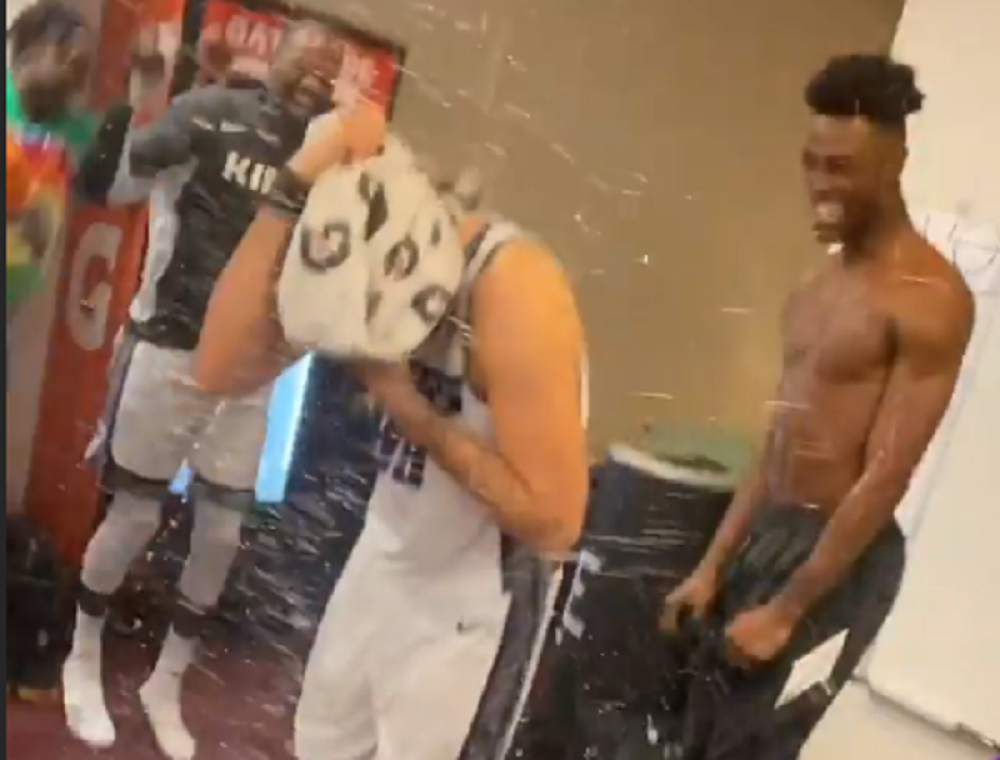 Posle pobedonosne trojke doživeo neprijatnost od saigrača, Bogdan sve snimio (VIDEO)