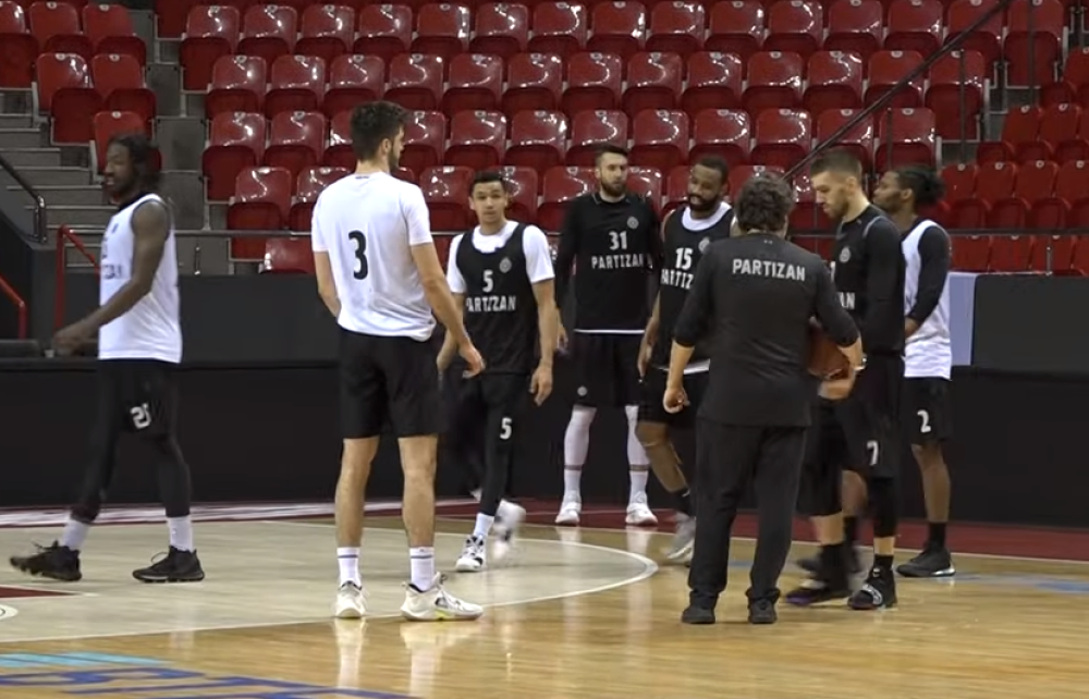 Košarkaši Partizana trenirali u Krasnodaru (FOTO/ VIDEO)