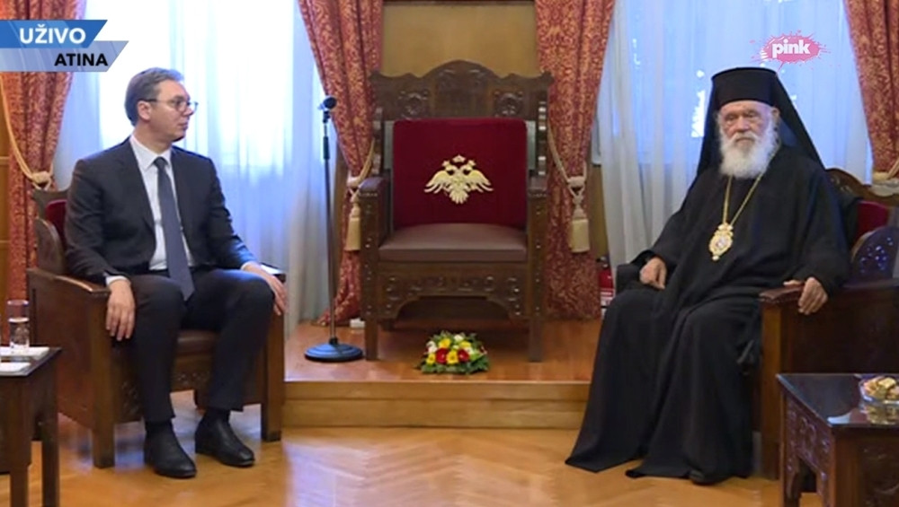 Vaše Blaženstvo, vratiću se kući sa više optimizma... (FOTO)