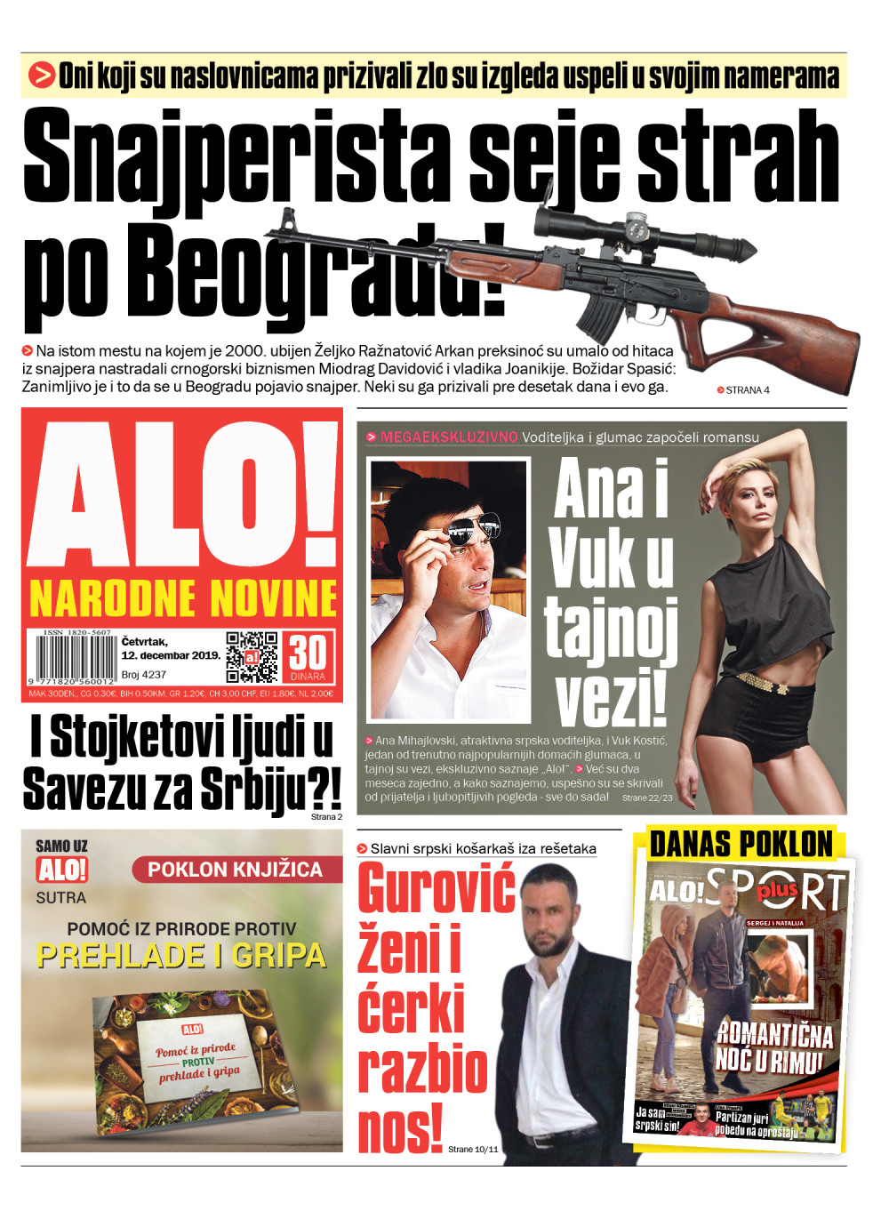 Oni koji su na naslovnicama prizivali zlo su izgleda uspeli u svojim namerama! ČITAJTE U "ALO!"