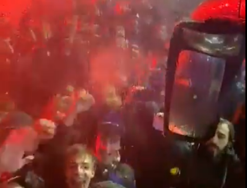 Postali su najprijatnije iznenađenje Lige šampiona, vratili se kasno u Italiju, mislili da ih neće niko dočekati, a onda... (VIDEO)