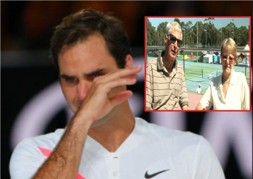 Svake godine ovaj stariji bračni par gleda Federerove mečeve u Australiji iz Švajcarčevog boksa, a razlog je tužna tragedija koja je obeležila njegov život! (FOTO/VIDEO)