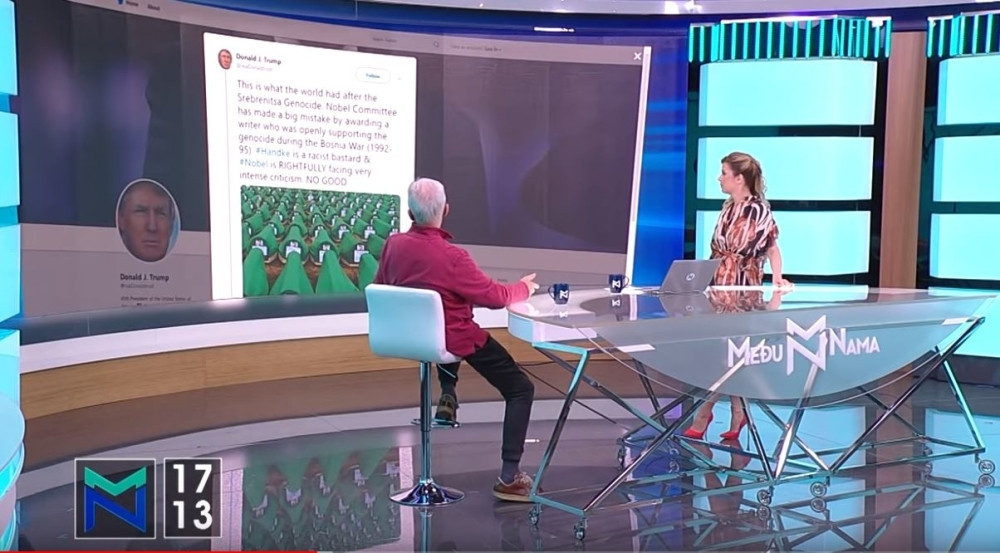 Podvalili građanima Srbije vest da je Tramp nazvao Handkea rasističkim kopiletom (VIDEO)