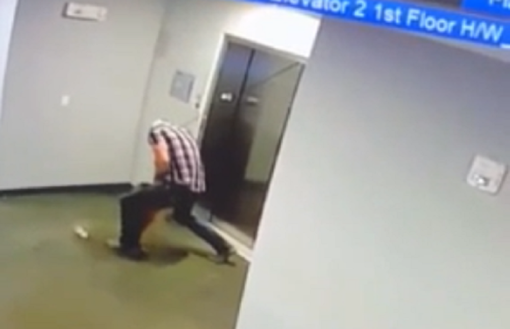 Devojka ušla u lift, pas ostao ispred, čim su se zatvorila vrata, čovek je skočio na nesrećnu kucu (UZNEMIRUJUĆI VIDEO)