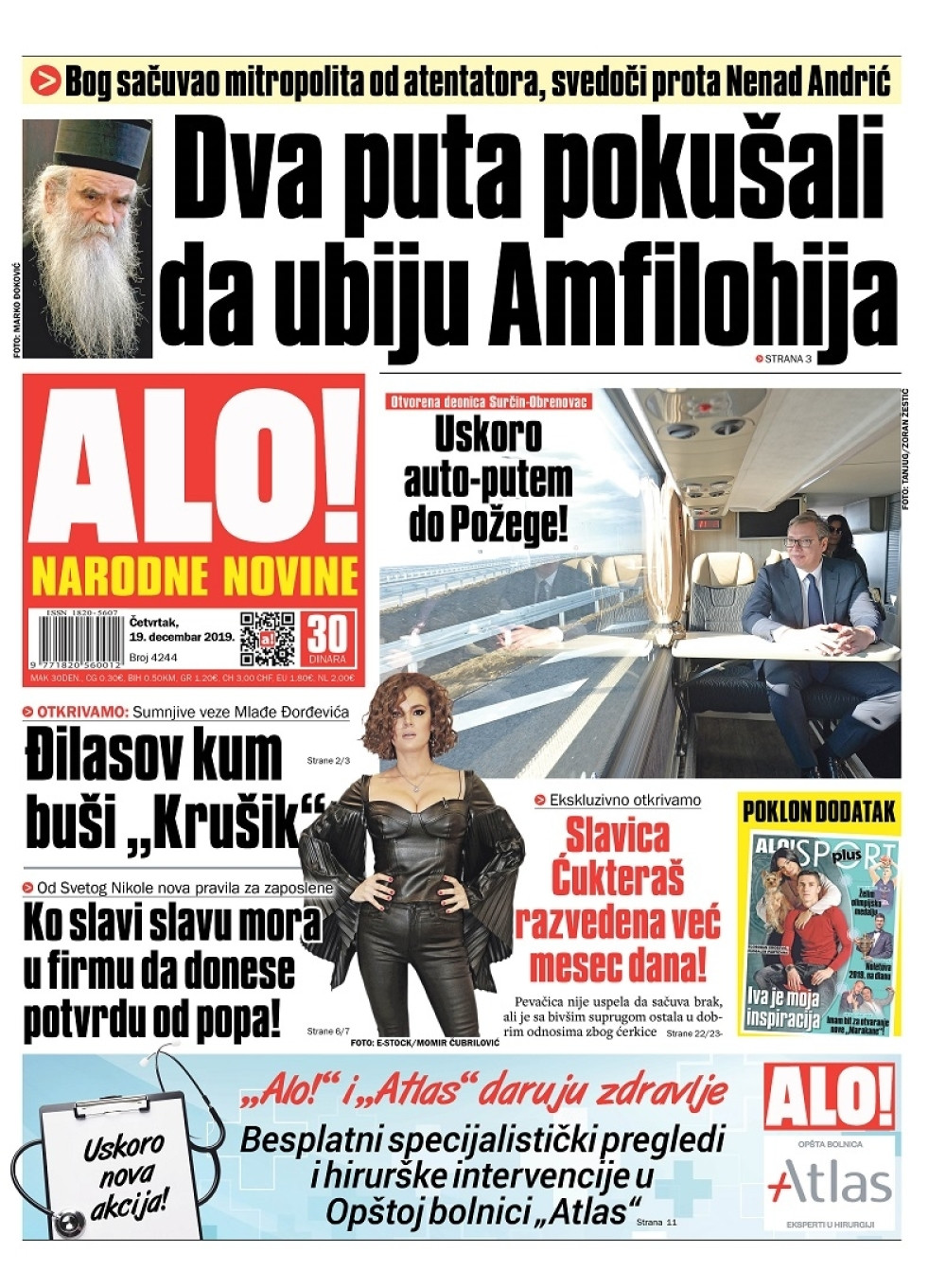 Bog sačuvao crnogorskog vladiku od atentatora!