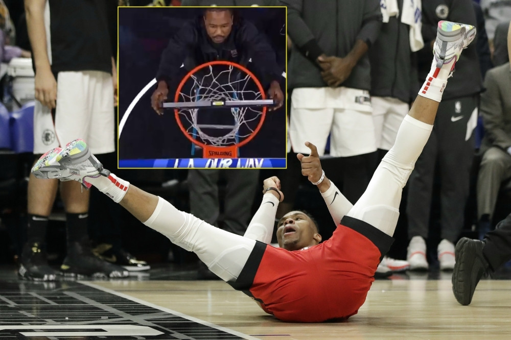 Nesvakidašnja scena u NBA ligi, arbitar morao libelom da proveri da li je koš ravan! (VIDEO)