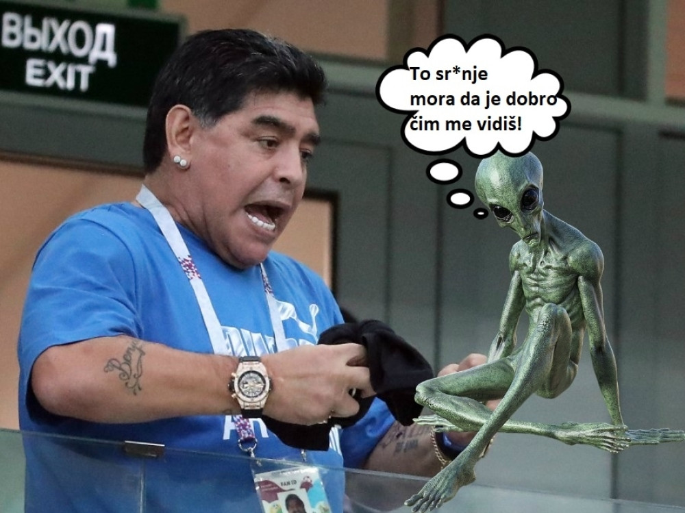 Maradona tvrdi da su ga vanzemaljci oteli i odveli u svoj matičan brod, otvorio dušu i priznao kako je izgubio nevinost!