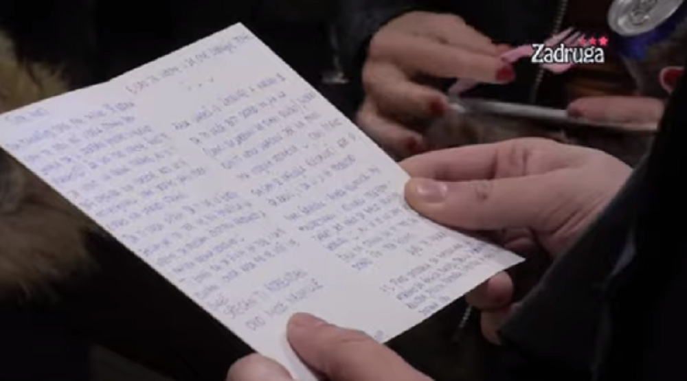 Stiglo pismo u Zadrugu, Miljana odmah pala u depresiju