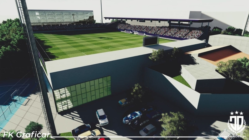 Grafičar predstavio projekat novog stadiona (FOTO)