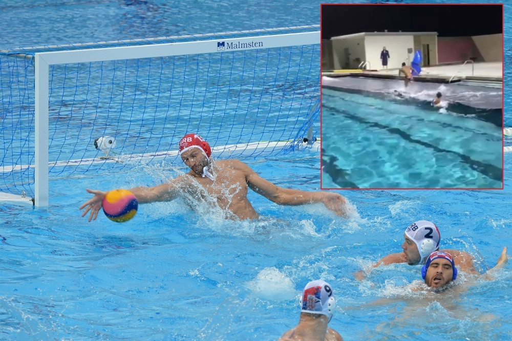 Scena sa treninga srpskih vaterpolista obišla ceo svet: "Prvi čovek koji je hodao po vodi" (VIDEO)