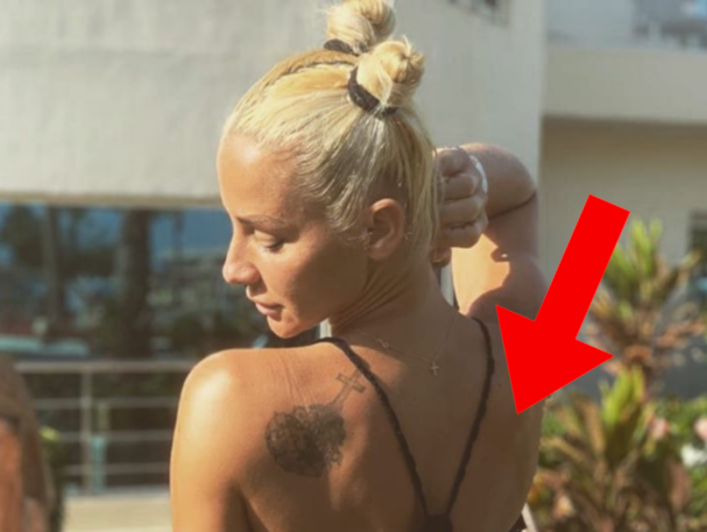 Ovaj detalj na guzi Milice Dabović niko nije ranije video! Ne, nije nova tetovaža, ali svi gledaju u taj deo kože (FOTO)