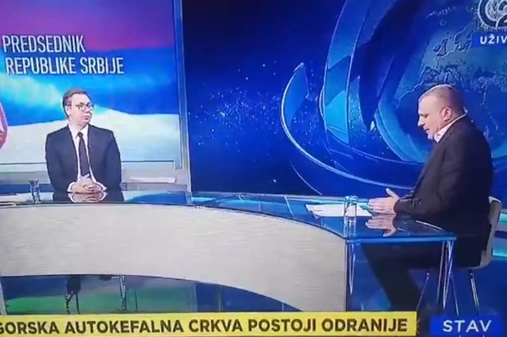Voditelj u razgovoru sa predsednikom Vučićem napravio lapsus godine!