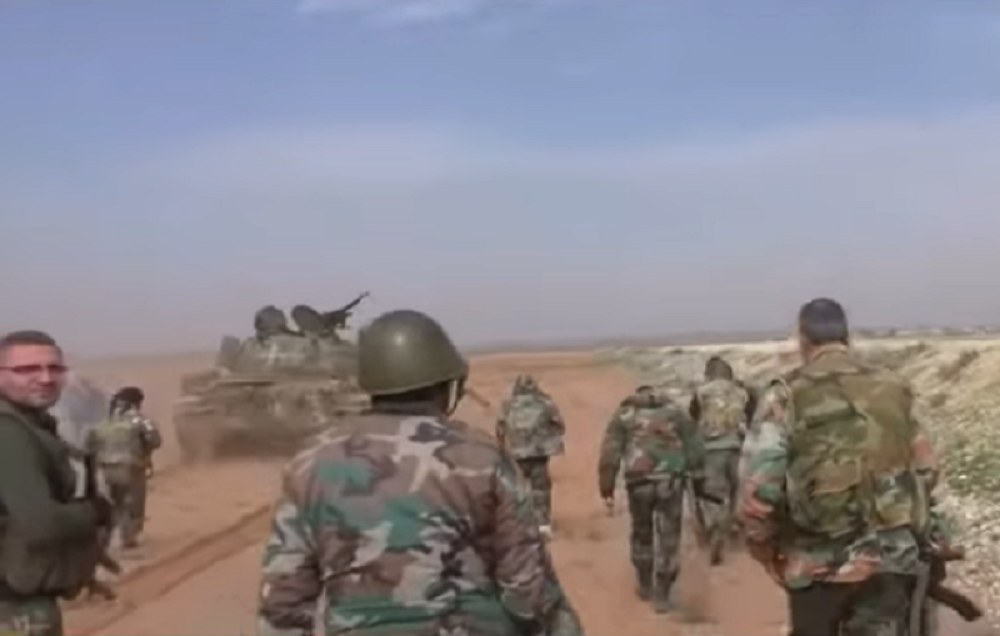 Sirijska vojska pobedonosno umarširala!