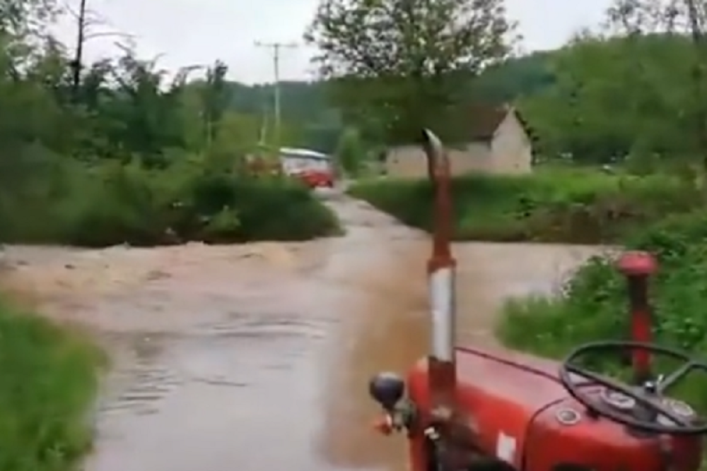 Kiša napravila haos kod Ljiga