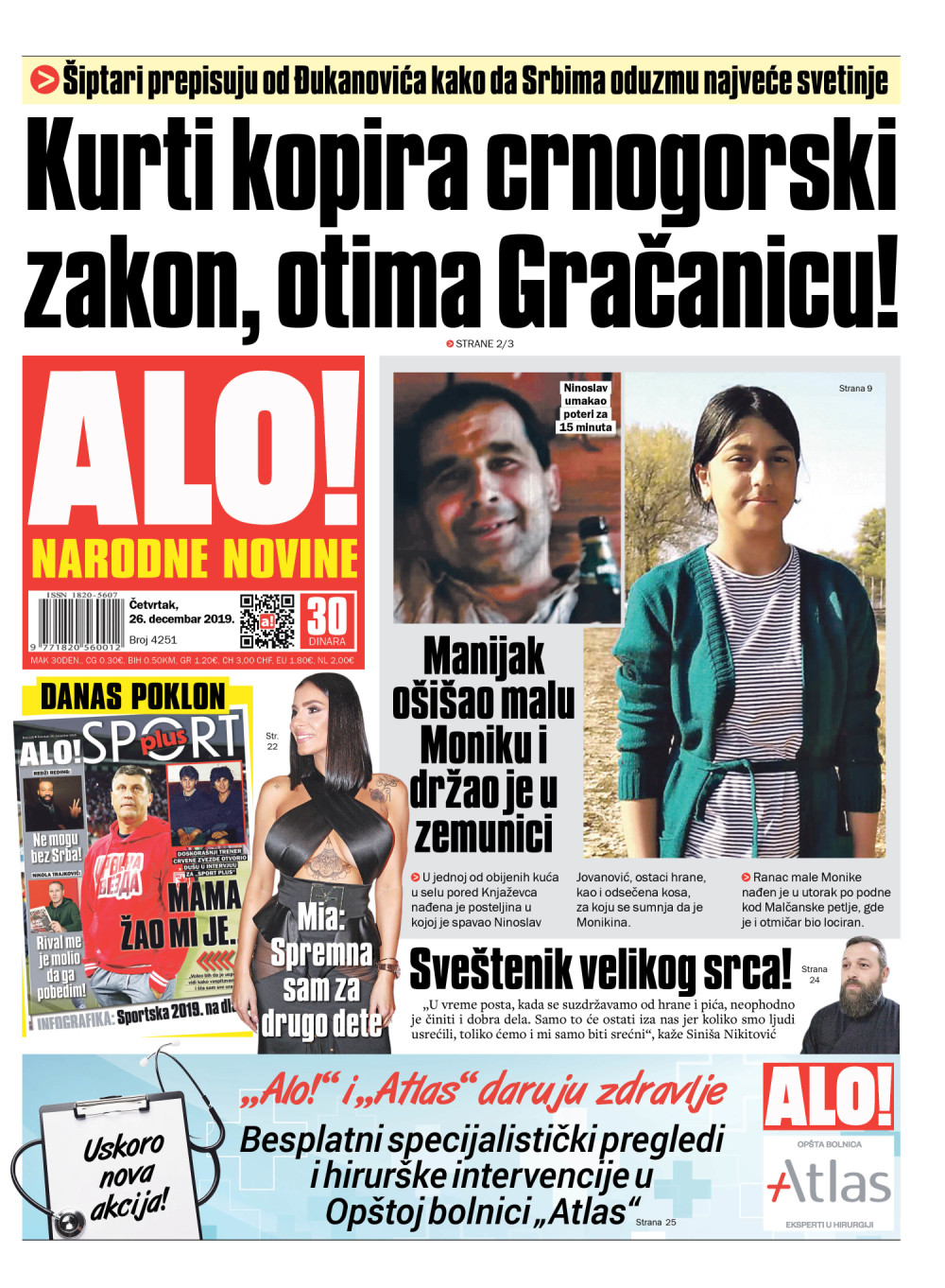 „Malčanski berberin“ se danima iživljavao nad malom Monikom