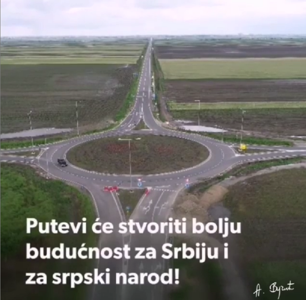 Vučić na Instagramu uoči otvaranja objavio snimak izgradnje Ipsilon kraka obilaznice oko Subotice (VIDEO)