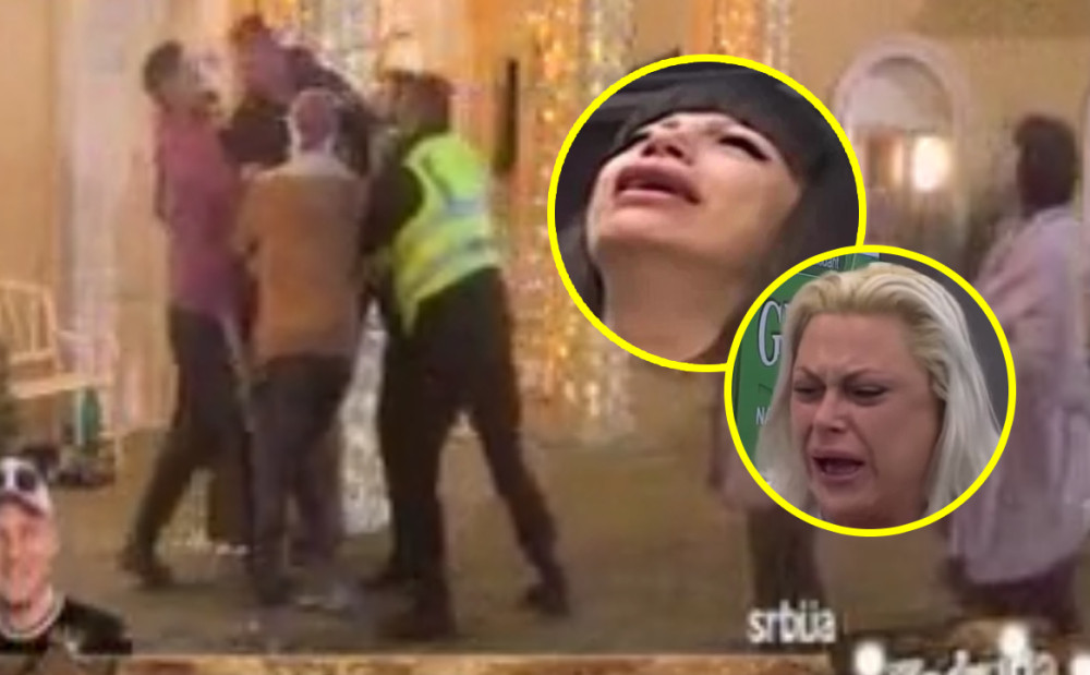Janjuš fizički nasrnuo na Miljanu i Mariju: Pokušao da je pretuče, svi skočili da ga zadrže (VIDEO)