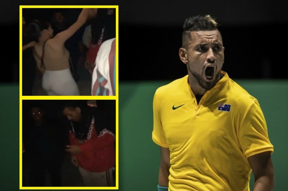 Ova lepotica ohladila najvećeg brbljivca u svetu tenisa, Australijanac osramoćen nepomično i skučeno stajao! (FOTO/VIDEO)