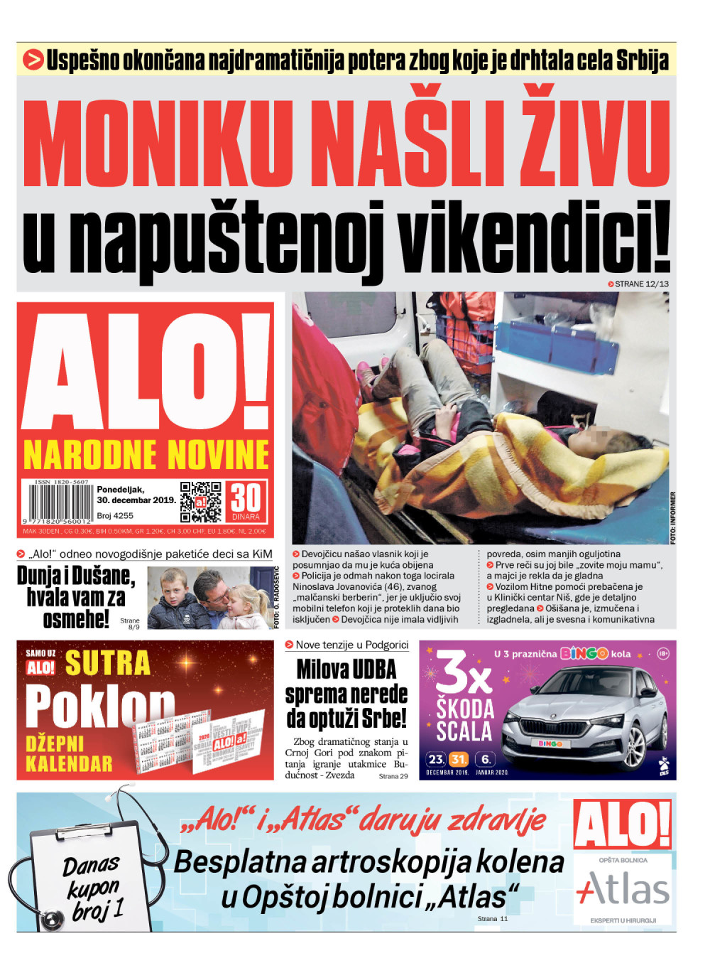 Moniku našli živu u napuštenoj vikendici!