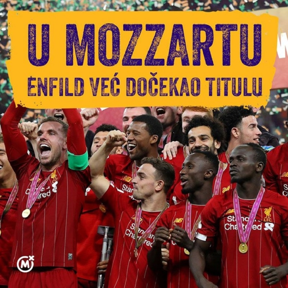 "Gotovo je! Liverpul je osvojio titulu“!