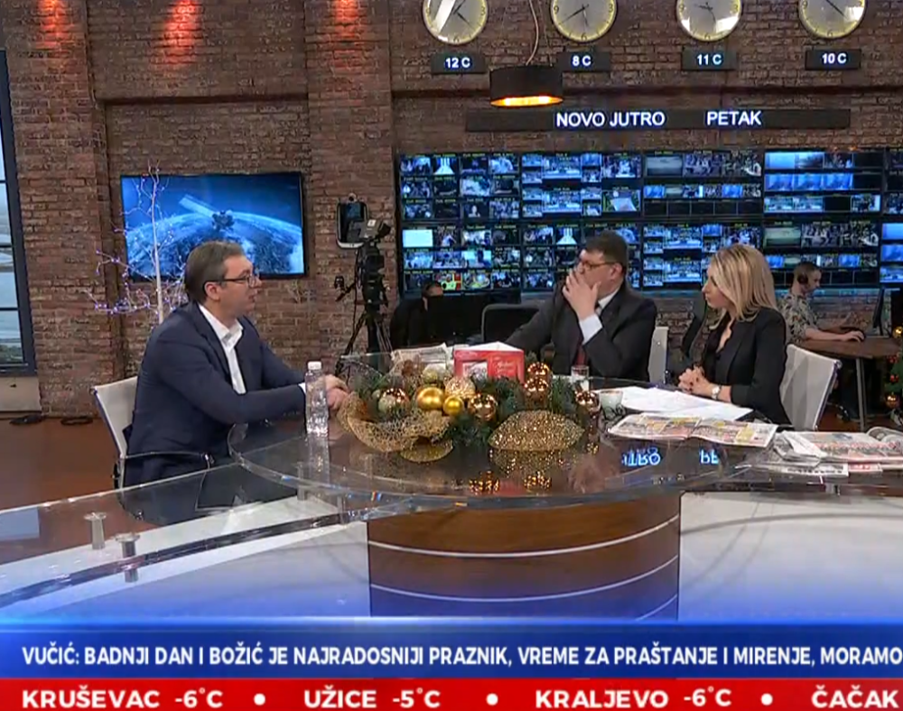 Niko iz porodice Vučić nije bio u kontaktu sa tim čovekom, spreman sam za poligraf