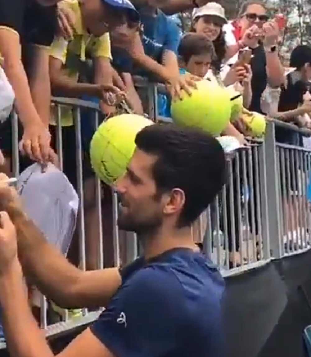 Đoković uradio nešto fenomenalno što retko ko od sportista čini (VIDEO)