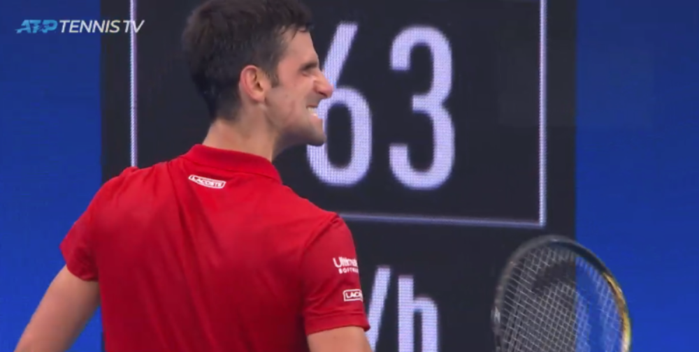 Navijač Partizana prekinuo Đokovićev meč, Kanađanin ga sočno opsovao, pa Srbin dobio kaznu! (VIDEO)