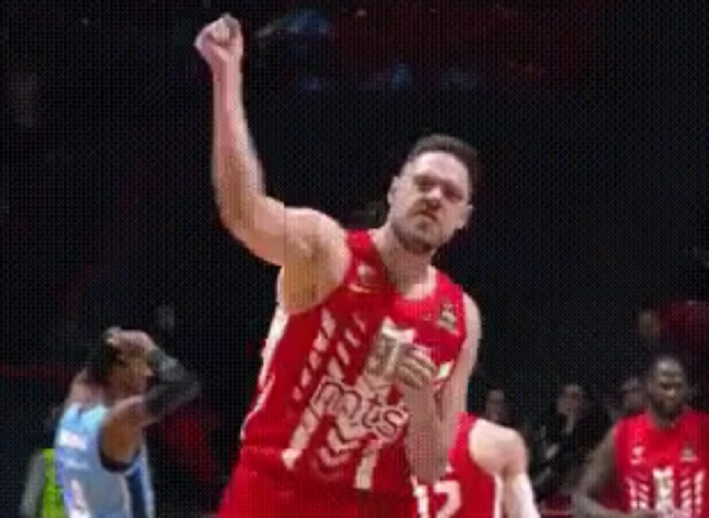 Štimac dva puta Asvelu ubacio 21 poen za mesec i po dana - Zvezdin centar se odmah našalio (VIDEO)