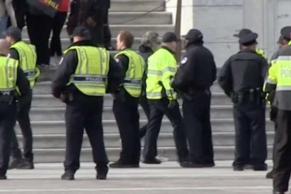 "Džoker" i otac Čarlija Šina uhapšeni na protestu u Vašingtonu (FOTO)
