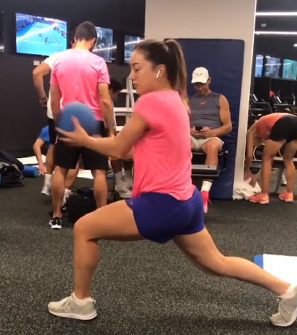 Crnogorka vredno trenira, a Nadal nikoga ne konstatuje (FOTO)