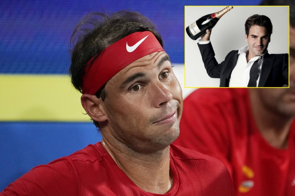 Cinični svetac Federer koji ispija šampanjac "Moet" i Nadal sa njegovim razbojnicima: "Hasta la vista!" (FOTO)