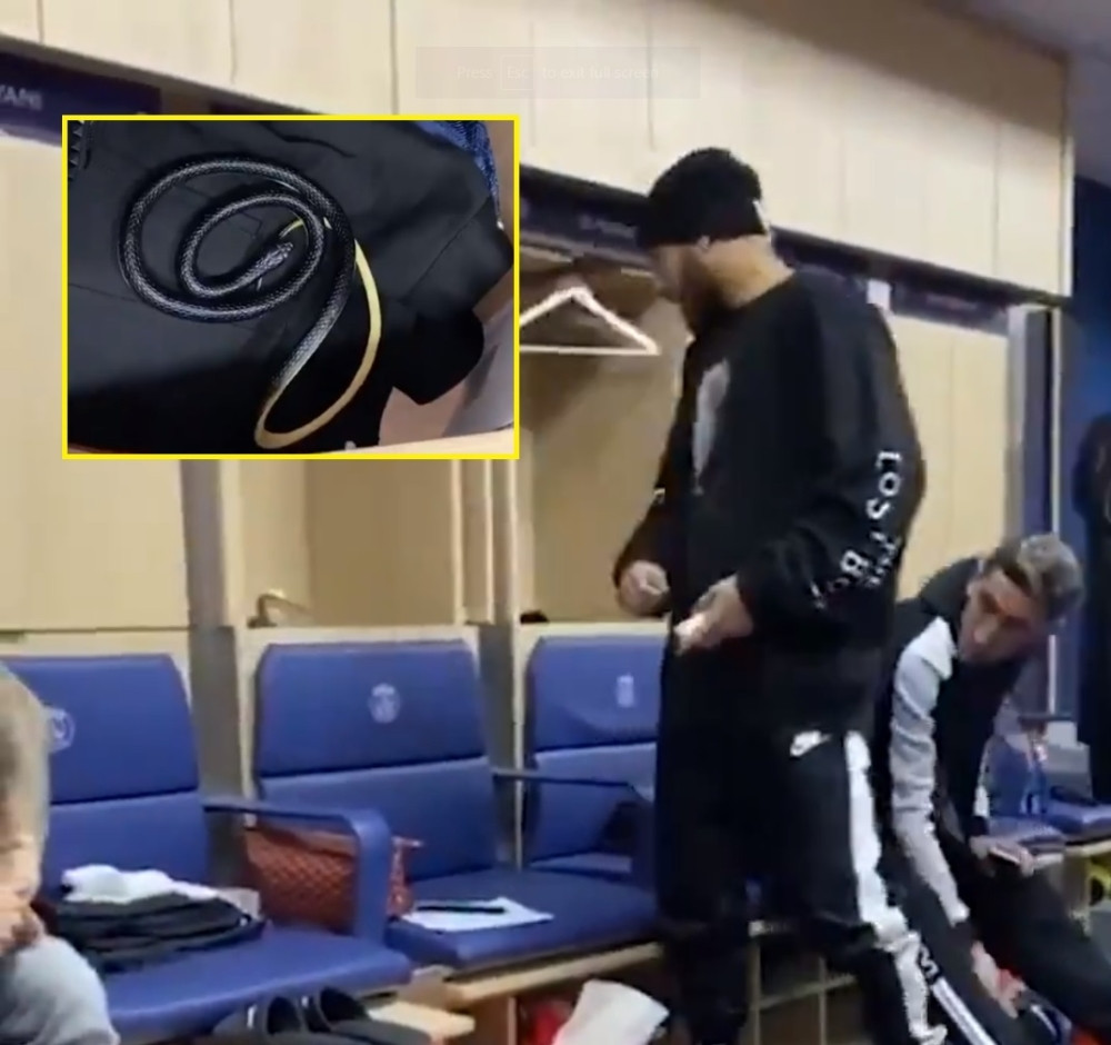 Uplašen ko miš, Nejmar žrtva podvale saigrača, skratili mu život pa ih sočno opsovao, posle ovoga će sigurno napustiti klub! (VIDEO)