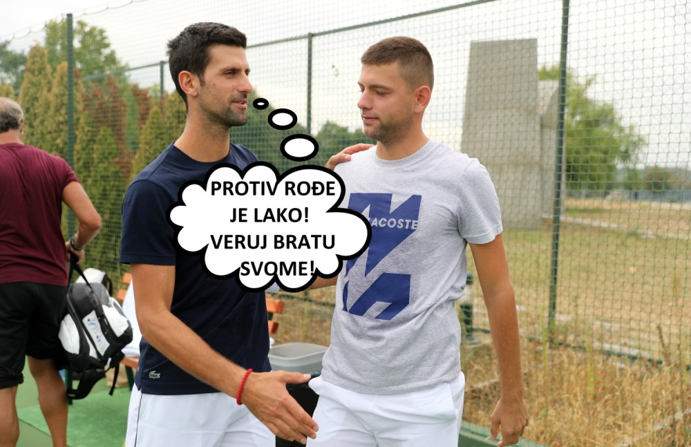 Đoković savetovao Krajinovića pred meč s Federerom
