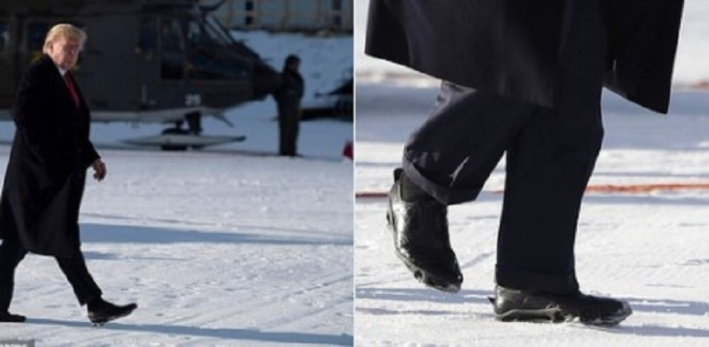 Pogledajte šta je Tramp obuo za forum u Davosu! (FOTO)