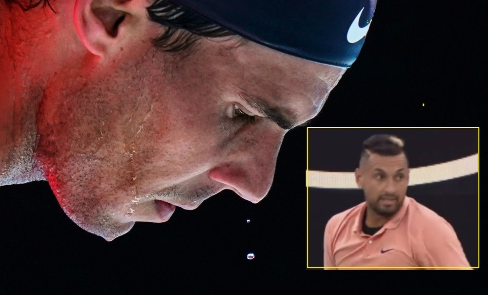 Kirjos izvlačio gaće iz gu**ce pa nameštao frizuru, Rafa rutinski slavio, favoriti sigurni! (VIDEO)