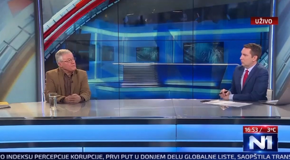 Rade Veljanovski usred emisije na N1, odlučio da im saspe sve u lice, imao je samo jednu poruku za Đilasa