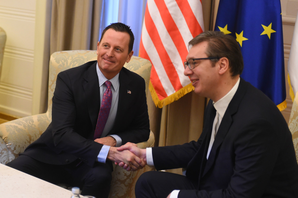 Oglasio se Grenel: U potpunosti se slažem sa Vučićem!