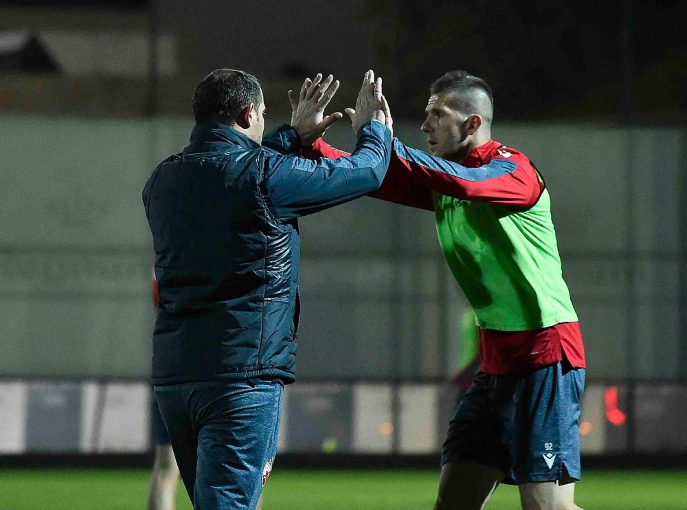 Kompletan trening protekao u pripremi za sutrašnju utakmicu protiv Arke (FOTO/VIDEO)