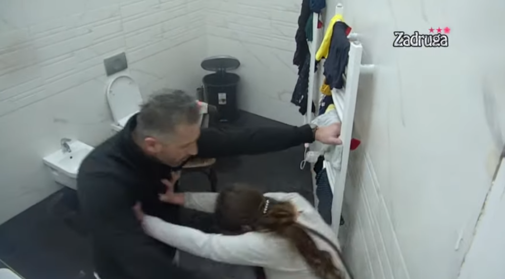 Dragana Mitar pretukla Eda: Urnisala kupatilo, šutirala sve oko sebe (VIDEO)