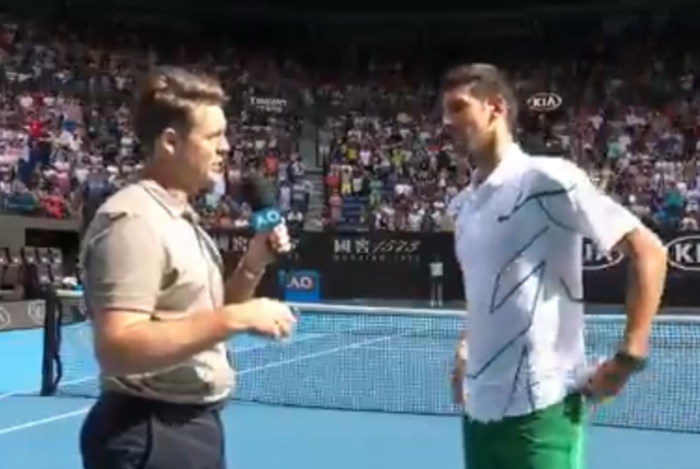 Odmah nakon pobede Novak otkrio da li će se njegov sin baviti tenisom (VIDEO)