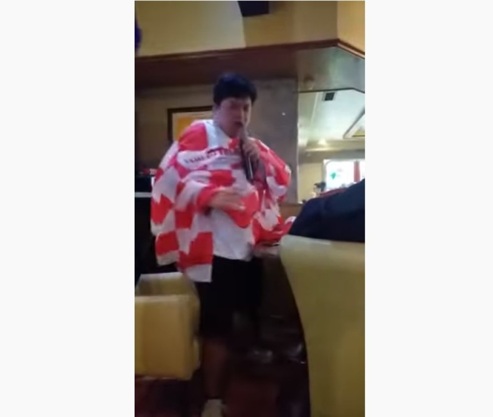 Zapevao boj se bije, bije ustaški se barijak vije! Sud ga proterao (VIDEO)