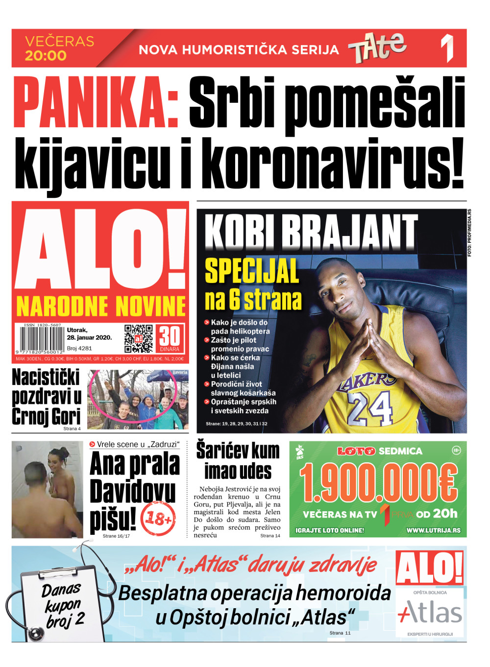 Na specijalni broj Ministarstva zdravlja dnevno stiže stotine poziva. Najčešće zovu oni koji nikada nisu imali kontakt sa zaraženim! ČITAJTE U "ALO!"