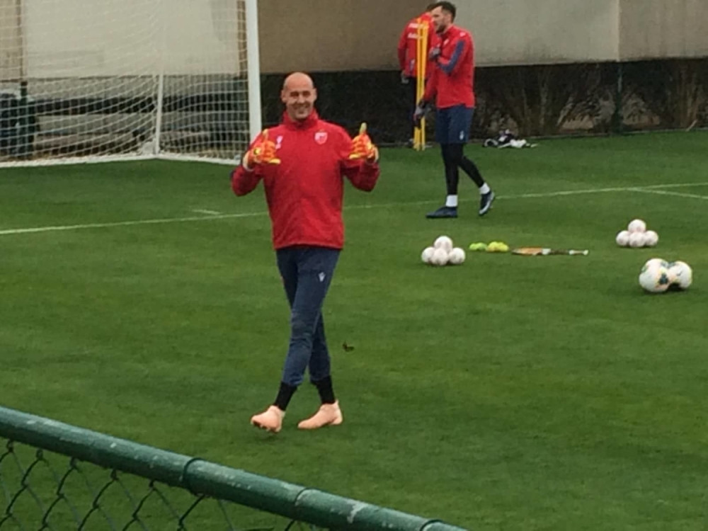 Borjan trenirao s teniskim lopticama, Stanković hvalio Sanoga