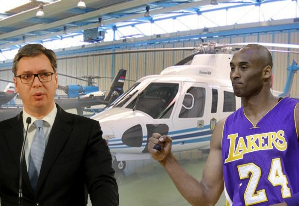 Tip helikoptera u kojem je poginuo Kobi Brajant se nalazi u Srbiji, sa njim leteli i Vučić i Dodik!